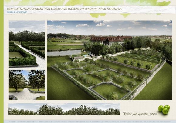 landscape architecture revaluation of gardens by the Benedictine Abbey in Tyniec / Poland 2 15 landscape architecture revaluation of gardens by the Benedictine Abbey in Tyniec / Poland
