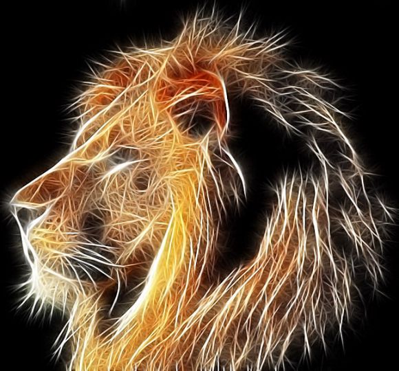 Fractalius: Photoshop plug in FractalLion01L Fractalius: Photoshop plug in