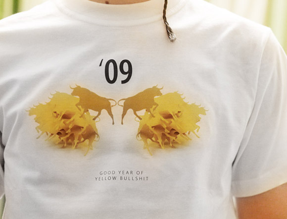 bsht0 NewYear 09 t shirt bullprints