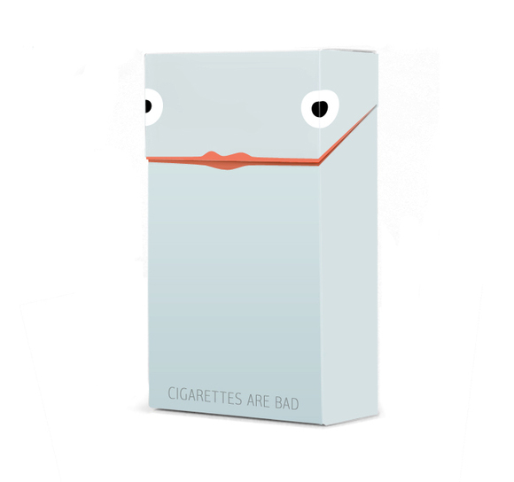 cigs 2 580 Cigarette pack concept