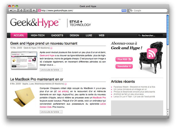 geekandhyperedesign pic on Design You Trust geekandhyperedesign Geek and Hype redesign