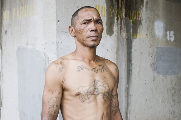 Araminta De Clermont documents the prison tattoos of the Numbers Gangs from 