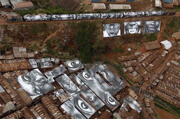 jrrr JR ART ACTIONS (KIBERA, KENYA)