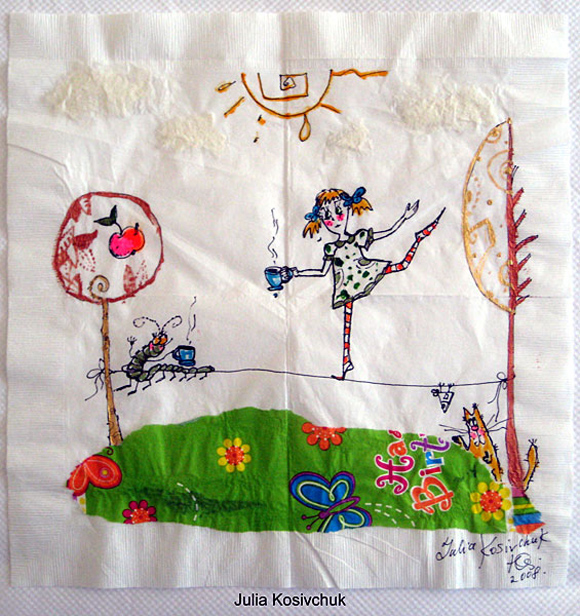 Napkin Art napkin Napkin Art