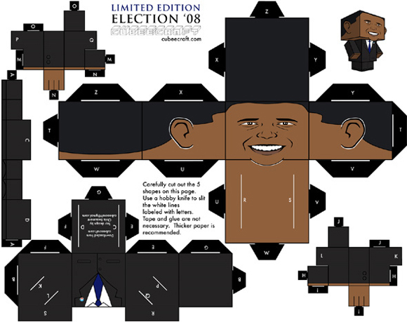 obama 01 pic on Design You Trust obama 01 3D Barack