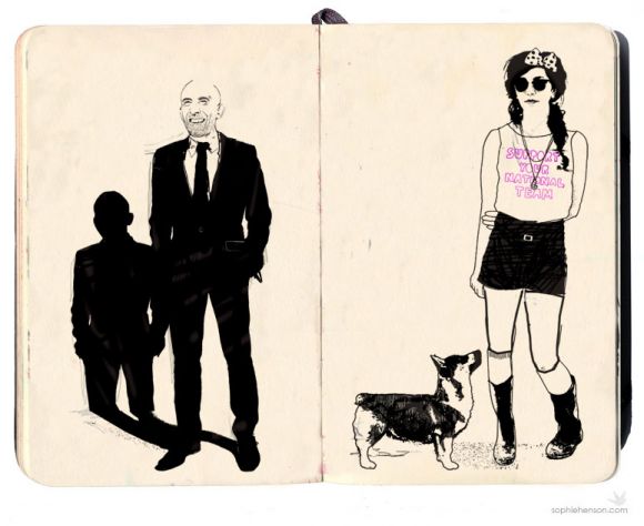 Sophie Hensons Sketchbooks and Patterns peoplesketcha Sophie Hensons Sketchbooks and Patterns