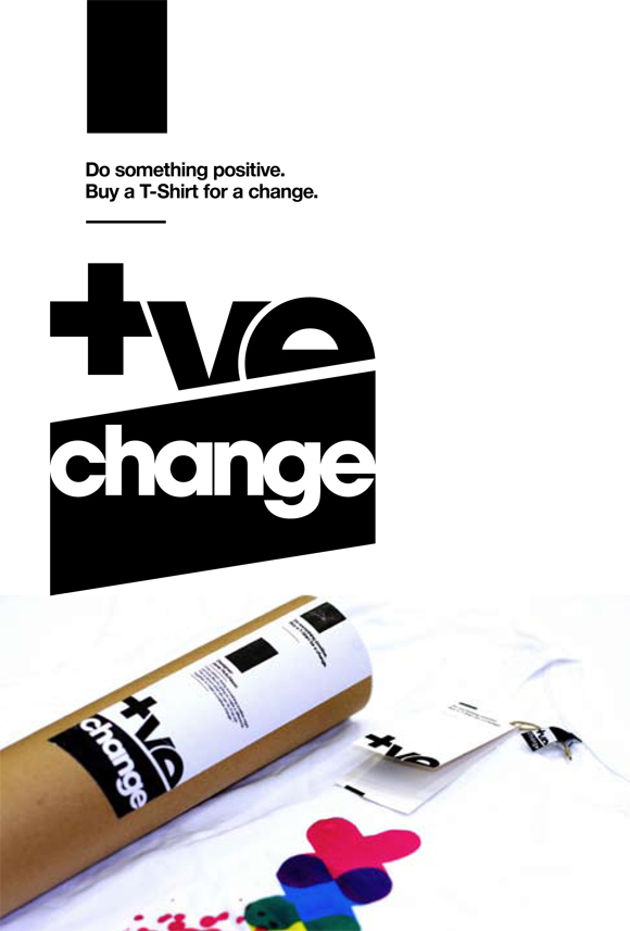 positive change Depaul UK charity T shirts