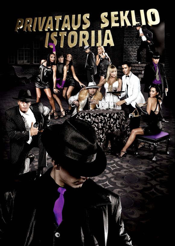 privataus seklio istorija Poster for musical theatre PRIVATAUS SEKLIO ISTORIJA
