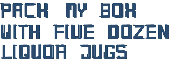 randomfonts Action Types   3 Dimensional Type Toys