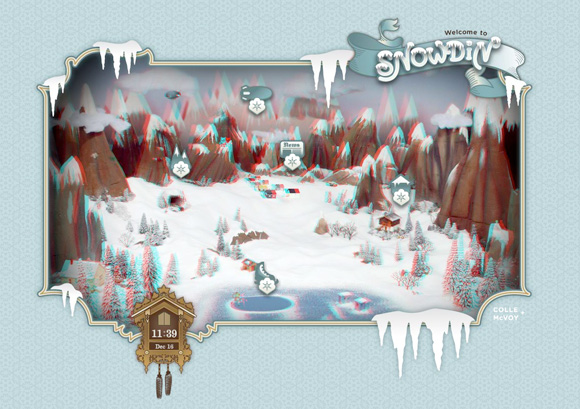 snowdin1 celebrate the holidays in 3D