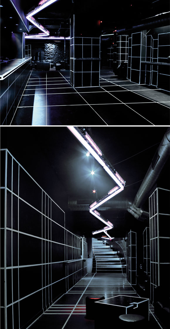 social Grafic and Light installation