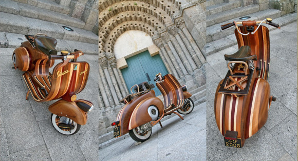 vespaca Wooden Vespa