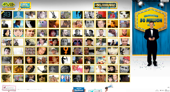 2 13 The FWA becomes The FVA in celebration of 50 Million Visits
