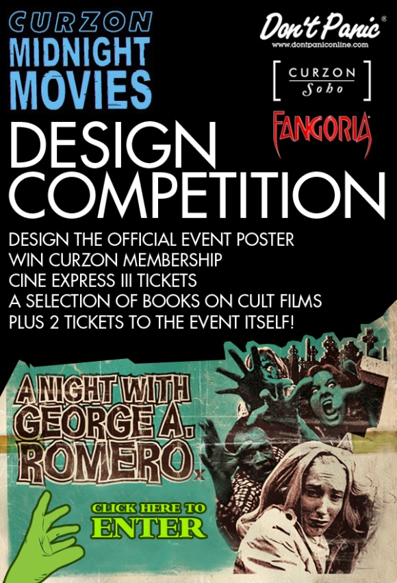 CurzonEflyer2 pic on Design You Trust CurzonEflyer2 Design a poster for George Romero