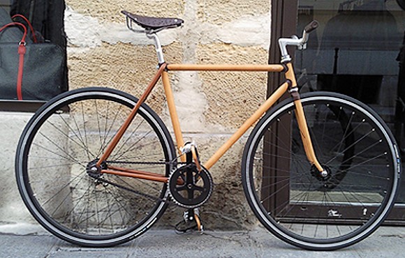 JacquesFerrand LeatherBike01  Leather Fixed Bike by Jacques Ferrand