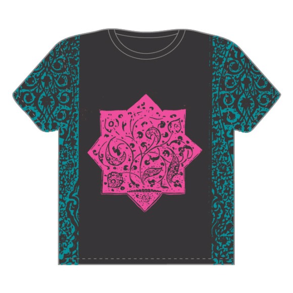 PersianMotif580 pic on Design You Trust PersianMotif580 Persian Motif T Shirt