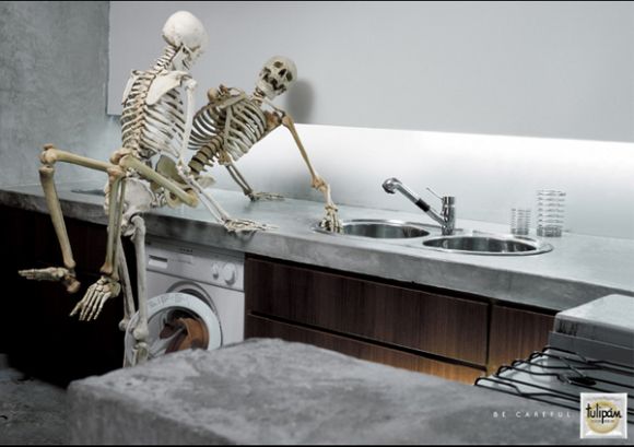 Skeleton5 pic on Design You Trust Skeleton5 TULIPÁN <i>Be Careful</i> Ads
