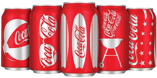 Summer Cans for Coke
