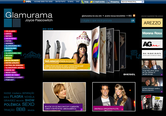 Portfolio Milene Ferraz glamurama01 Portfolio Milene Ferraz