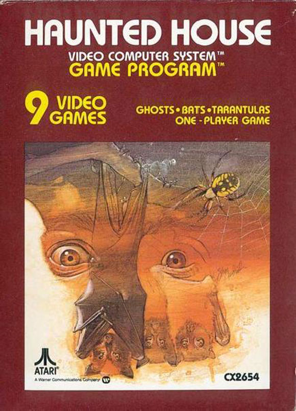 hauntedhouse box 0101 Atari Box Art from the 80´s