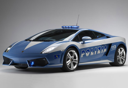 lamboxpolicia6 Lamborghini Gallardo For Italian Police