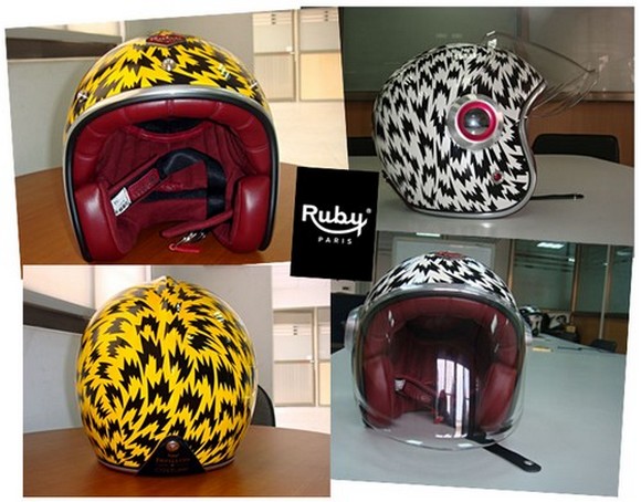 ruby helmets pic on Design You Trust ruby helmets Ruby x Eley Kishimoto
