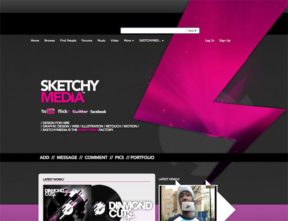 sketchy pic on Design You Trust sketchy Sketchymedia™ on myspace