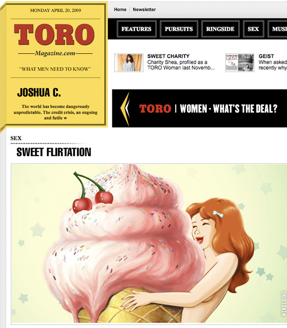toro interview2 Toro Magazine Interview