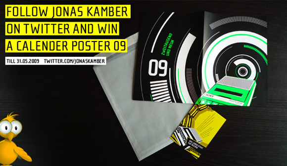 twitter Follow Jonas Kamber on Twitter and win a calendar poster