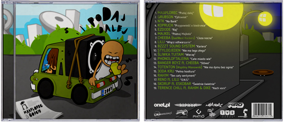 01 pic on Design You Trust 01 CDcover MaxFloRec & Goście Podaj Dalej