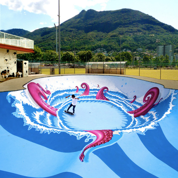 1285991257208477 Octopus Pool Art