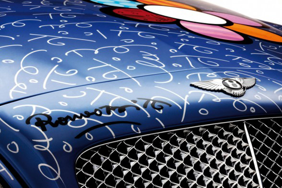 2009RomeroBrittoBentleyContinentalGTHoodSectionView588x391 The Britto Bentley