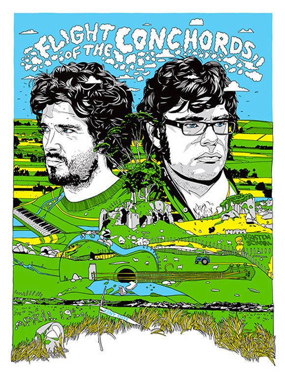 Flight of the Conchords Poster Gallery 3612923463 ebba4b0940 o Flight of the Conchords Poster Gallery