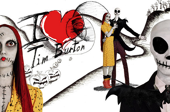 553621196609123 Tim Burton influenced editorials