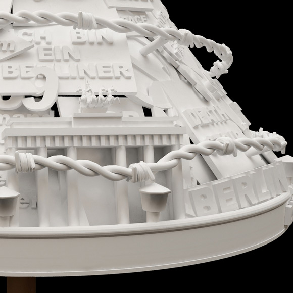 BerlinLightDYT02 Limited edition Berlin wall light design by Janne Kyttanen