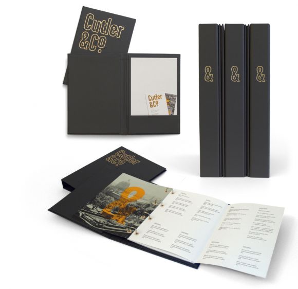 CUTLER MENUS Studio round.