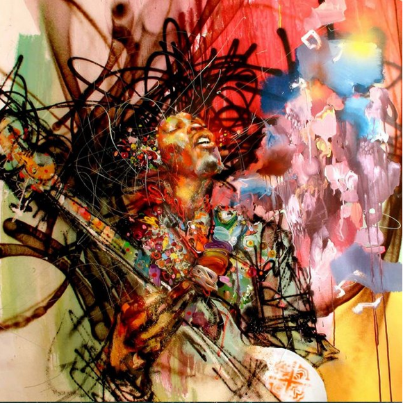 Jimi Hendrix by DAVID CHOE » Design You Trust – Design and Beyond!