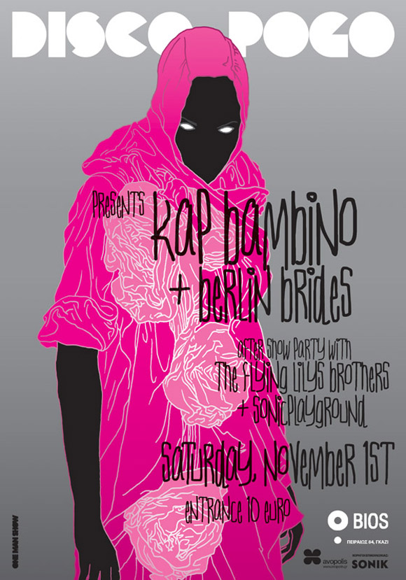 Disco Pogo Poster03 by t drom pic on Design You Trust Disco Pogo Poster03 by t drom Mr. T Drom, also known as One Man Show