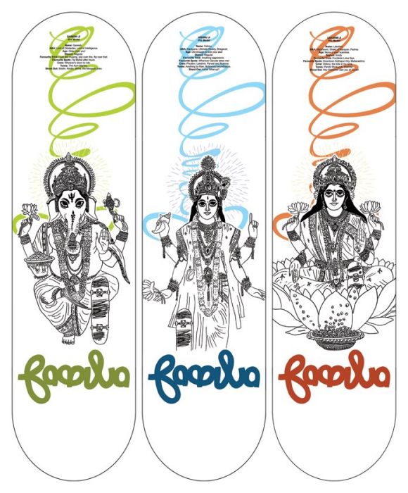 HinduGods pic on Design You Trust HinduGods Familia Skateboarding