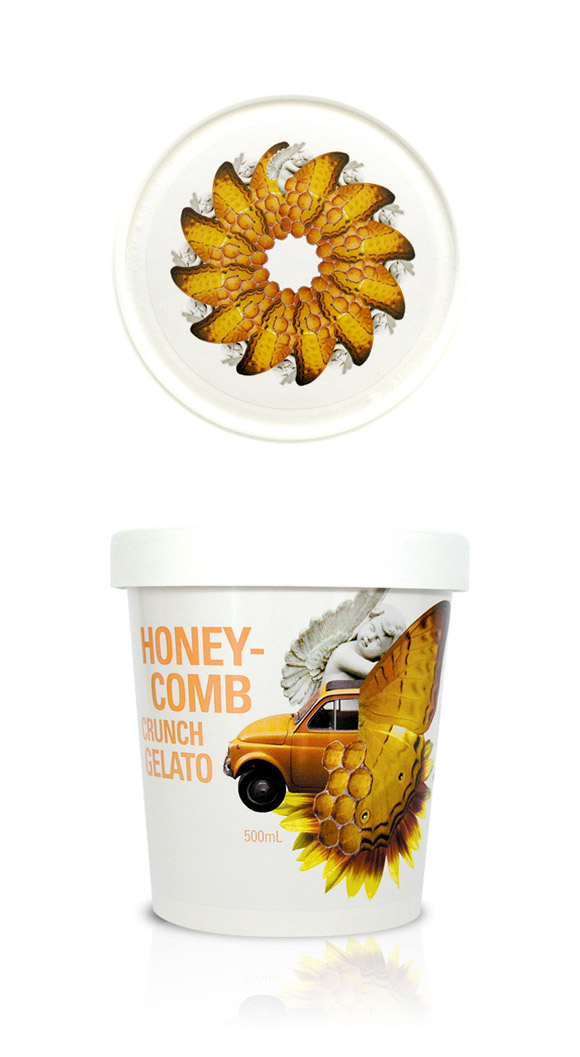 Honeycomb Gelati Sky Packaging