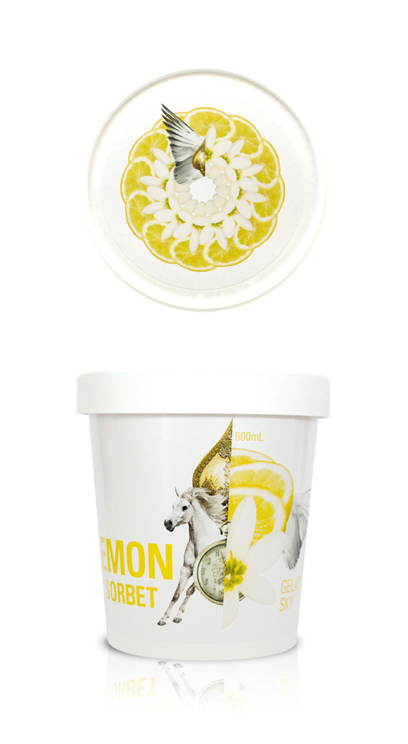 Lemon Gelati Sky Packaging