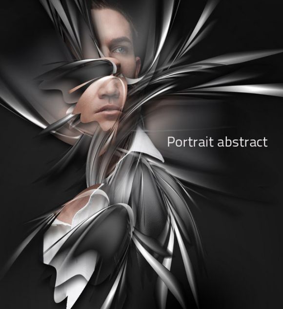 Liq trust Portrait abstract by tariqdesign