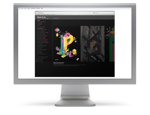 MacMonitor500PX2 03 New Vault49 website   including 20 new projects