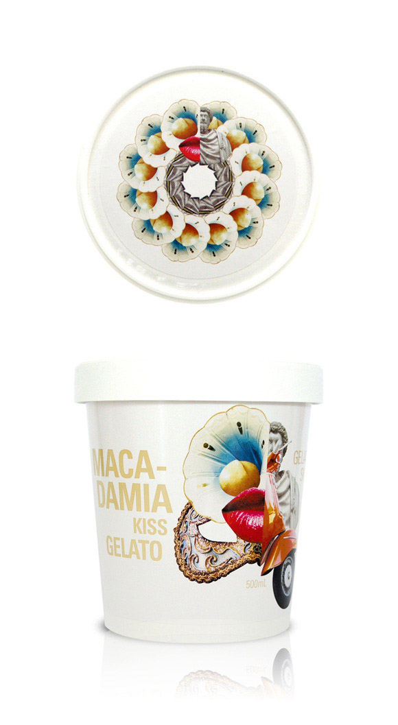 Macadamia Gelati Sky Packaging