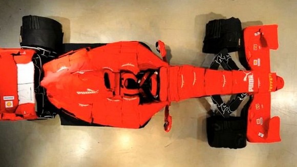 PUMAMotorsport 01 pic on Design You Trust PUMAMotorsport 01 PUMA Pitcrew Builds Ferrari Car Out of Clothes