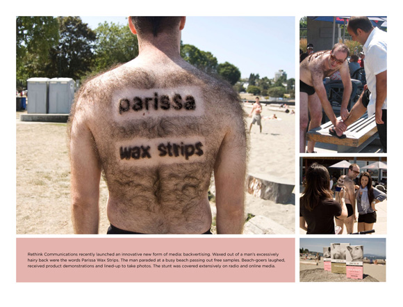 ParissaBackvertising pic on Design You Trust ParissaBackvertising Backvertising