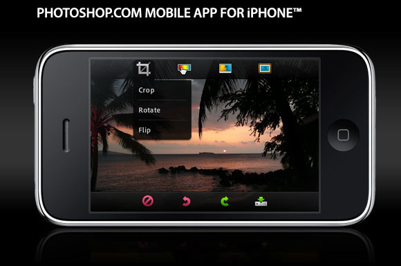 Photoshop.com application for iPhone