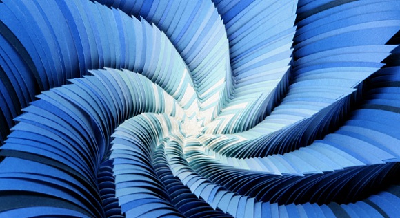 PrimariesInvertROLL Stunning Paper Art