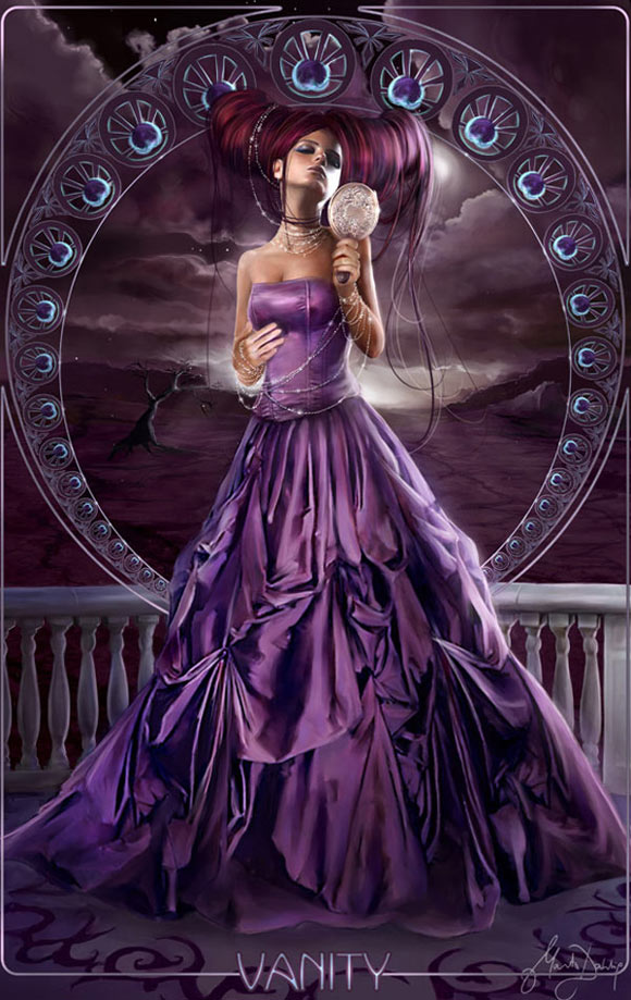 The Seven Deadly Sins  VANITY by blackeri Seven deadly sins
