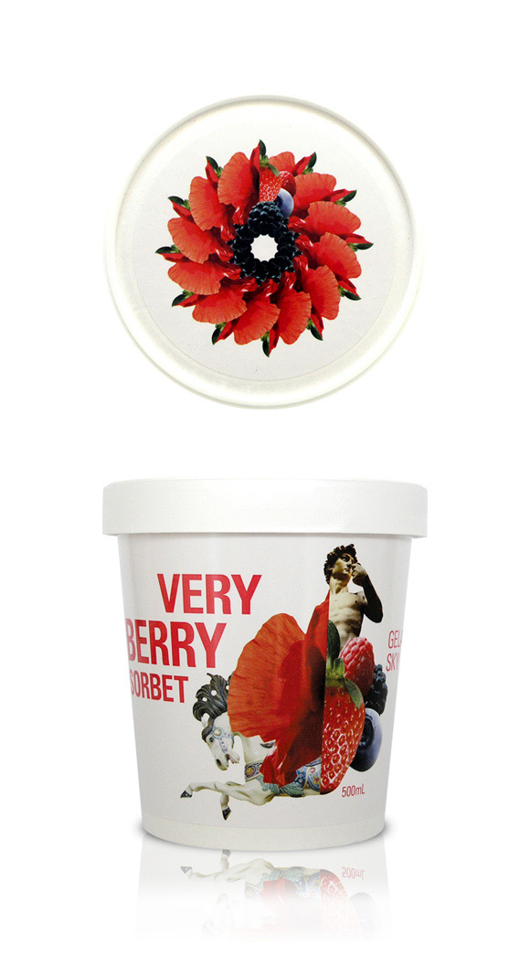 VeryBerry Gelati Sky Packaging